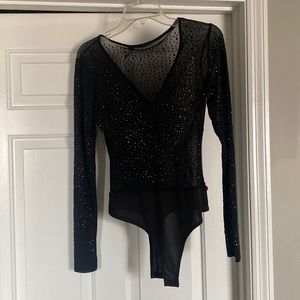 Windsor Sequin Mesh Bodysuit